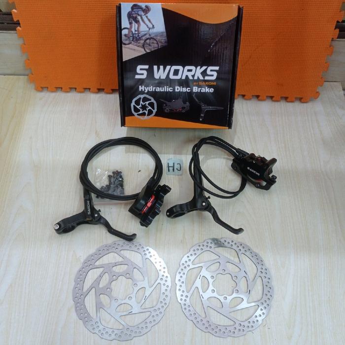Brakeset Rem Hidraulic Discbrake S Works MTB Seli Minion