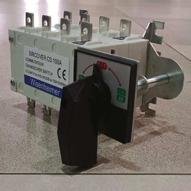 Change Over Switch 4P 100A COS Ohm Saklar Manual 100 Amper Wisenheimer