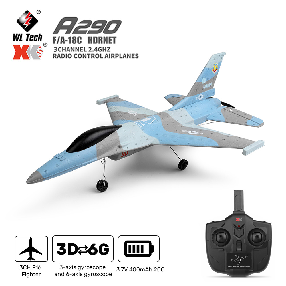 WLtoys XK A290 RC Plane 3CH Remote Control Model Aircraft 320mm Wingspan 3D6G System Airplane EPP