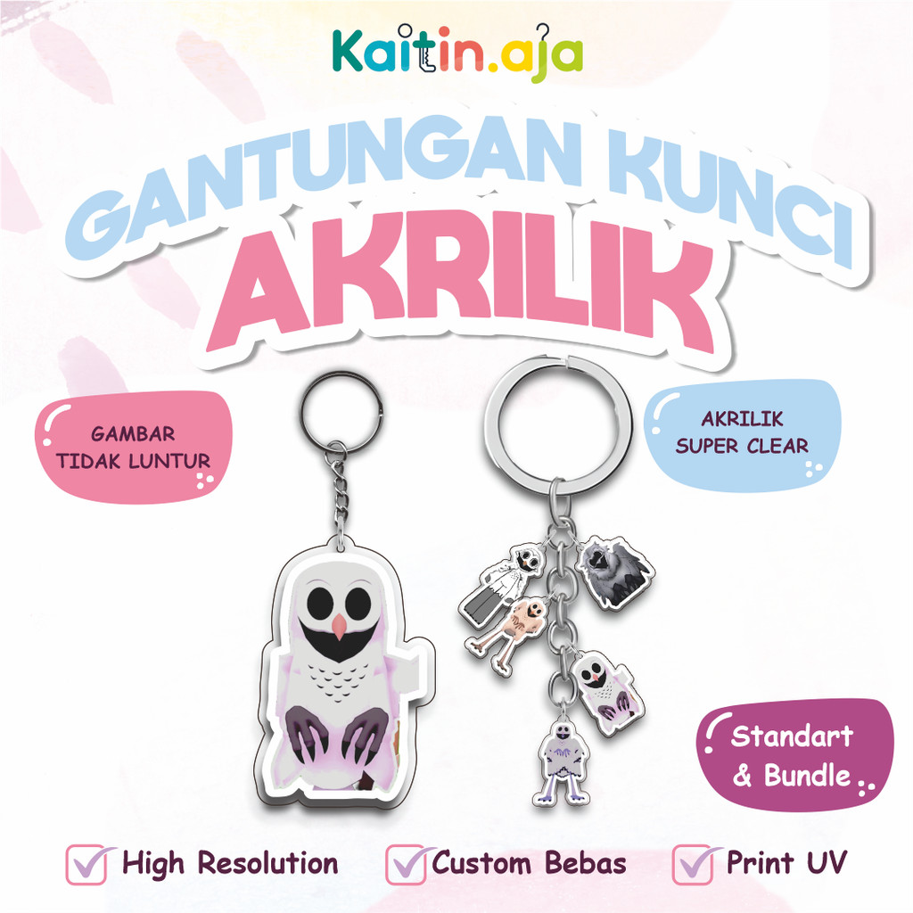 Ganci / Gantungan Kunci ROBLOX 99 Nights In The Forest - THE OWL