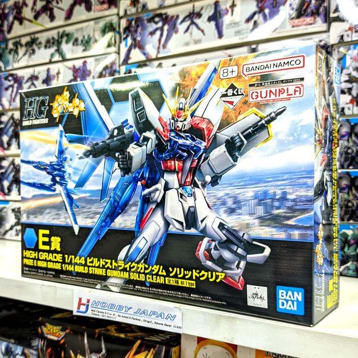 Ichiban Kuji HG Build Strike Gundam Solid Clear Prize E