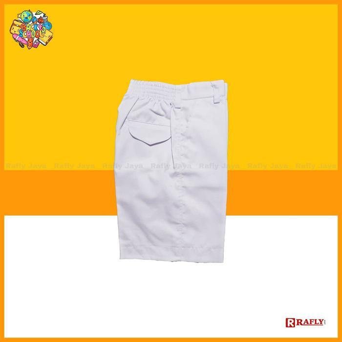 Seragam SD - Celana Sekolah SD Putih Pendek Pria - Seragam Sekolah SD - Rafly Jaya