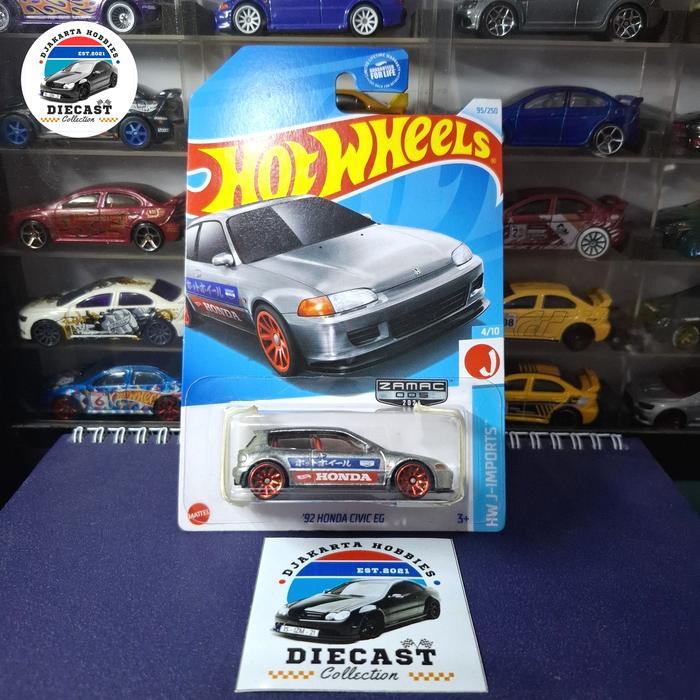 hot wheels honda civic eg zamac