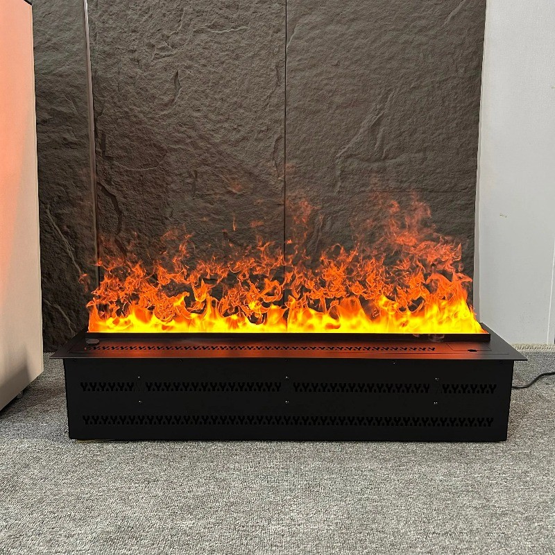 Modern Remote Control Electric Fireplace Mute Water Mist Electric Decorative Fireplace Humidifier