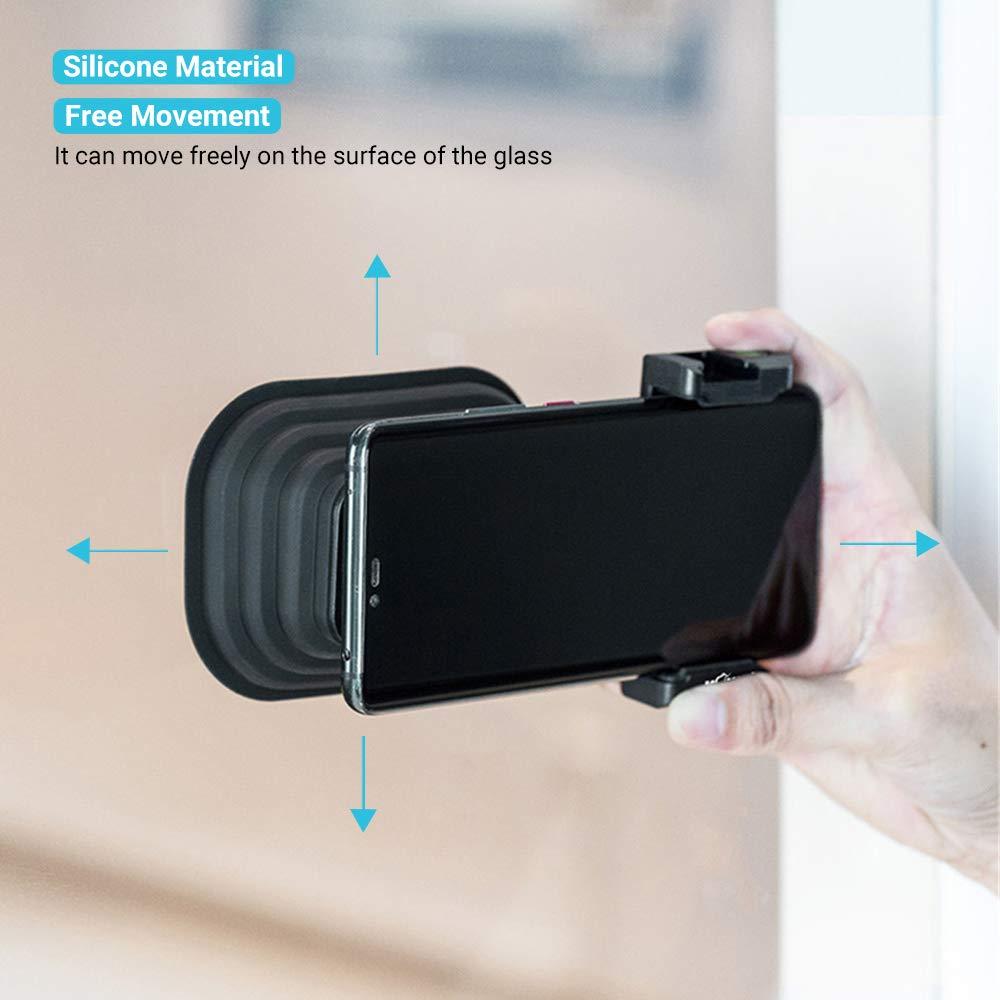 Universal Anti-Reflection Lens Hood for iPhone 16 / 15 & Android Eliminate Glass Reflections Shoot