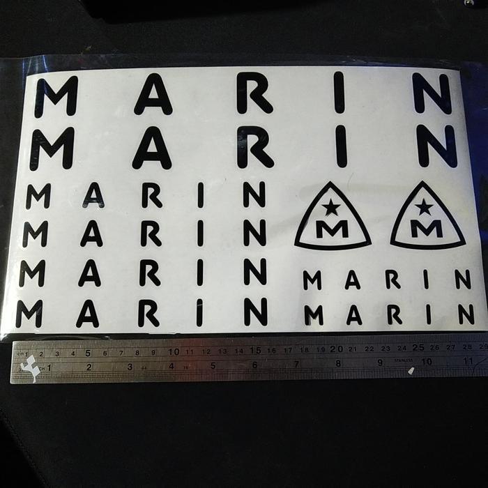 SALE Cutting Sticker Sepeda MTB MARIN 29cm Bahan Oracal TERMURAH
