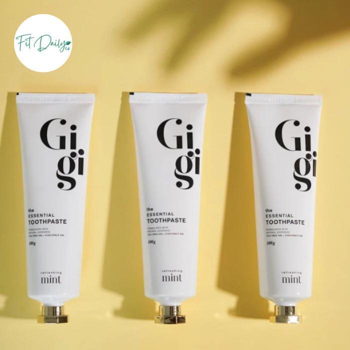 Brush With Gigi, The Essential Toothpaste 100g with Hydroxyapatite, Pasta Gigi Flouride Free