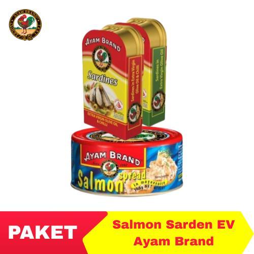 Murah Ayam Brand - Paket Ikan Salmon Sarden Ev Kaleng