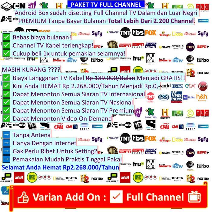 TERLARIS TV Box id 14 RAM 2GB ROM 16GB 2/16 uetooth Dual Wifi 4K 6K K EVPAD 10P 6S 6P 5S SVICLOUD