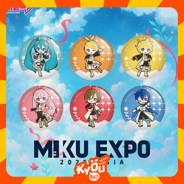 [Random] MIKU EXPO 2025 ASIA Official March Can Badge (5,8cm)