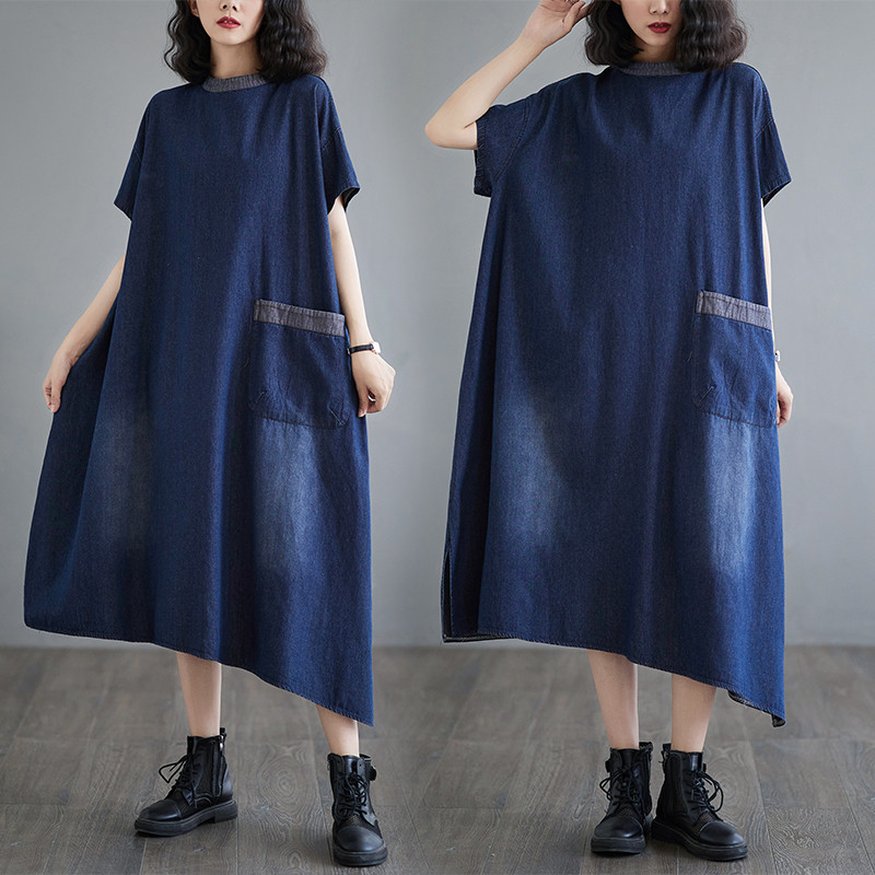 Koleksi Dress Wanita Longgar Fashion Grosir