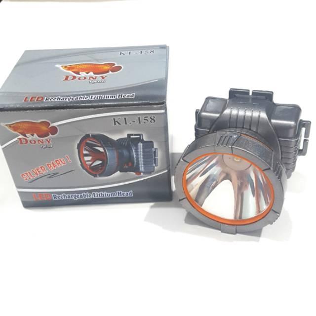 DONY KL-158 HEADLAMP SENTER KEPALA LED ORIGINAL