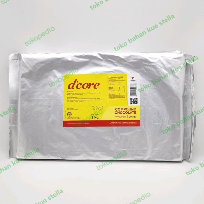 COKLAT D'CORE DCORE DARK COMPOUND 1 KG
