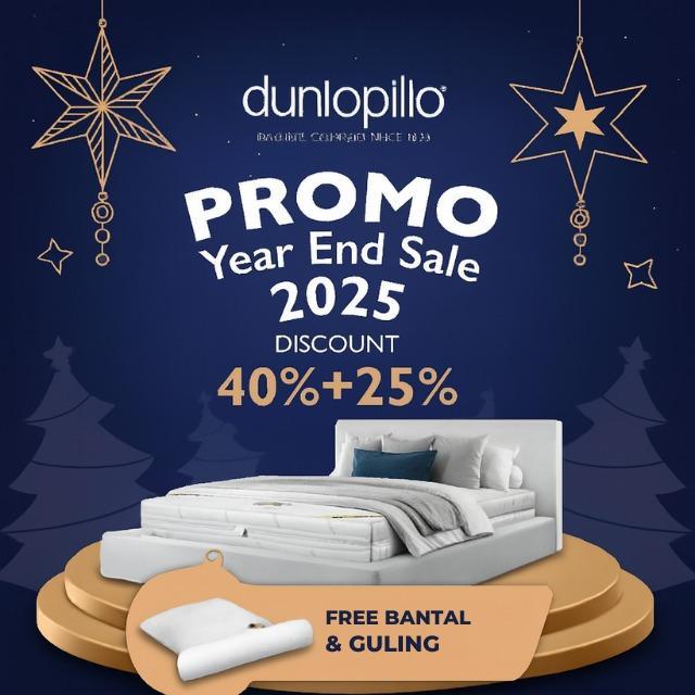 Dunlopillo Kasur Mattress Latex Tipe Royal 8 160 x 200 ( Full Latex )
