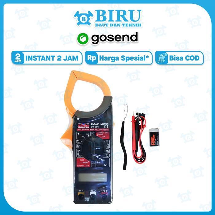 Wipro Tang Ampere Digital / Digital Clamp Meter Dt266