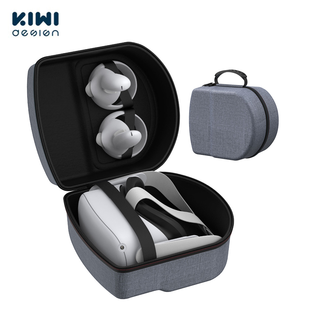 PROMO   KIWI design Hard Travel Case For Oculus Quest 2 Waterproof Shockproof Carrying Case For Ques