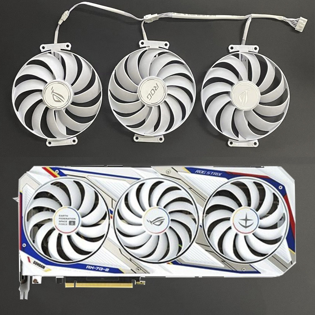 Brand new 95MM 7PIN CF1010U12S DC 12V 0.45A RTX3090 GPU fan for ASUS ROG Strix RTX 3070 3080 Ti 3090