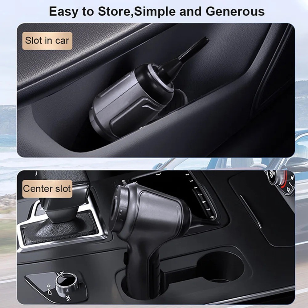 Car Vacuum Cleaner 95000PA Strong Suction Handheld Wireless Vacuum Cleaner for Car Household