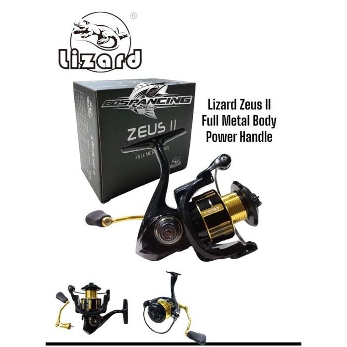 REEL LIZARD ZEUS II 1000-6000 POWER HANDLE - METAL BODY