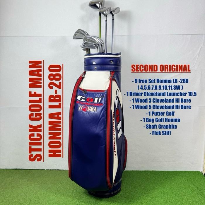 Stick Golf Man Honma LB-280 Shaft Graphite Original Fullset Bag Golf - Set Stick Golf Honma Original