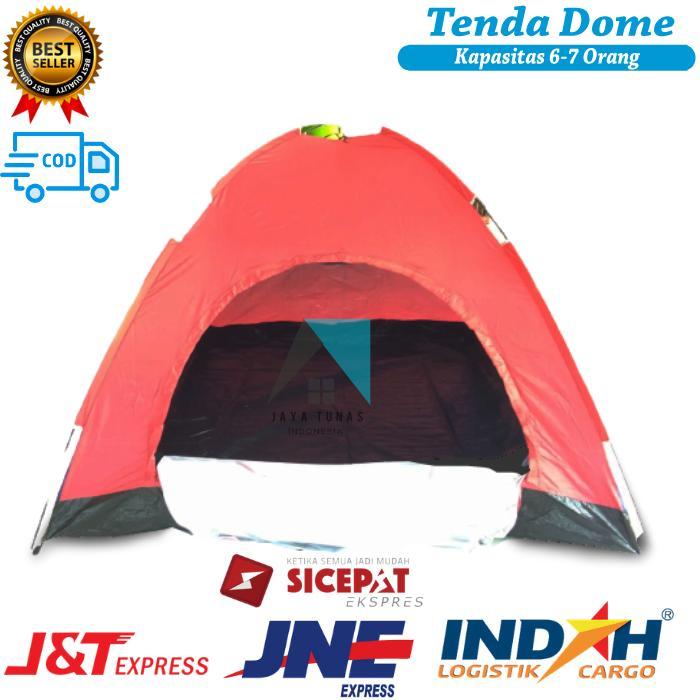 Tenda dome kap. 6-8 orang Tenda Camping tenda murah tenda kemah Outdoor