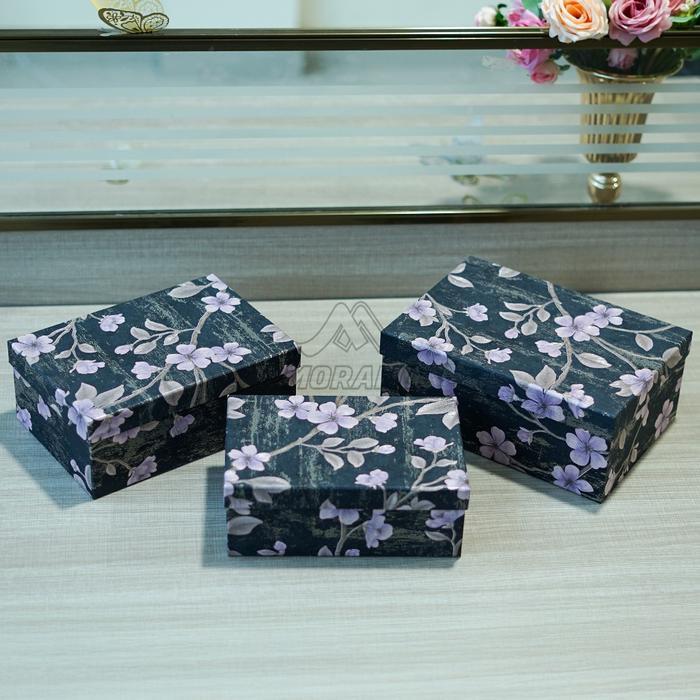 Gift Box Motif Bunga Timbul Kotak Kado Kotak Hadiah Box Souvenir Box Hampers KotakKadoValentine