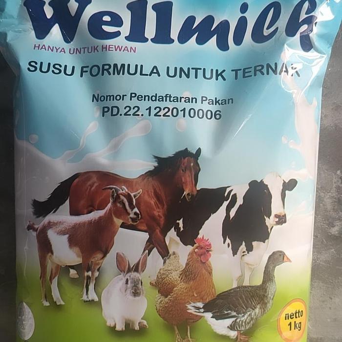 NEW PRODUCT WELLMILK 1 KG SUSU HEWAN