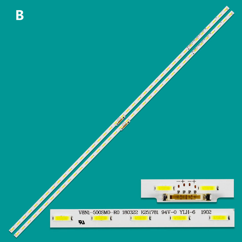 LED strip for Samsung BN96-45952A BN96-45962A UN50RU7400 UN50RU7100 UE50RU7092U UN50NU7300