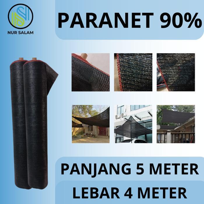 Paranet 90 PERSEN GRADE A PANJANG 5 METER X LEBAR 4 METER - Tanaman Jaring Paranet