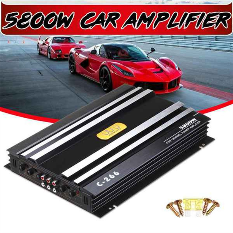 Car RMS Amplifier 5800 Watt Car Audio Power Amplifier Car Audio Amplifier For Cars Amplifier