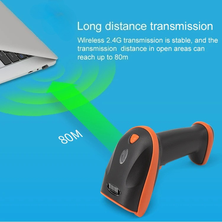 Boland V2 Barcode Scanner 1D/2D Barcode Reader PDF417 Barcode Scanner Wireless Barcode Reader For