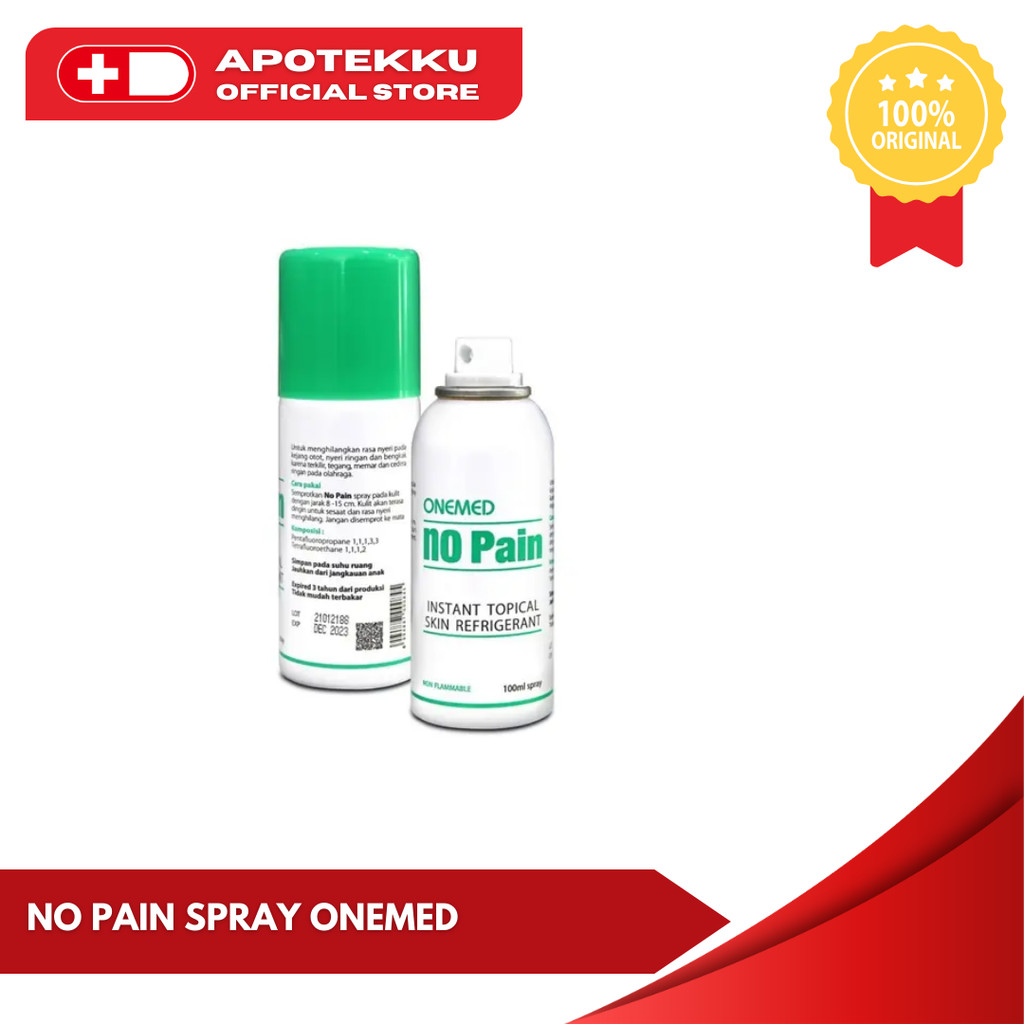 No Pain Spray OneMed - Spray Pereda Nyeri (Ethyl Chloride)