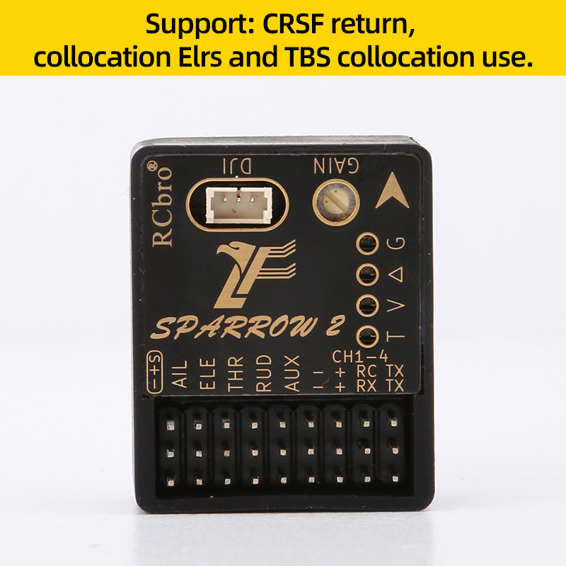 LEFEI V2 Sparrow Flight Controller FC Stabilization Return Home With GPS SBUS/CRSF Gyro Controller