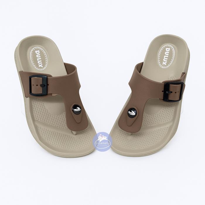 Cutemelly (Size 24-35) Varo Dulux 213 Sandal Anak Karet Jepit Sandal Wanita Sandal Pria Polos