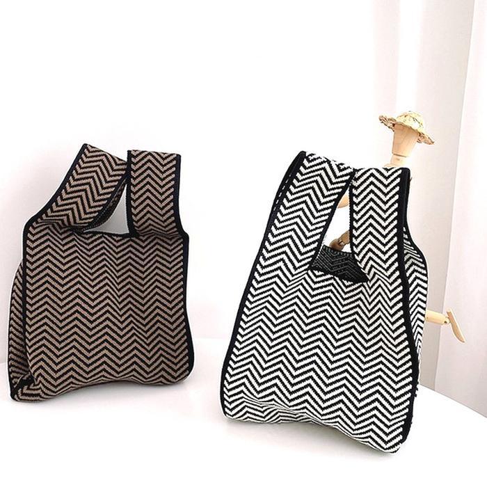 Tas Buffalow Bangkok Tote Bag Knit P520 Totebag Wanita