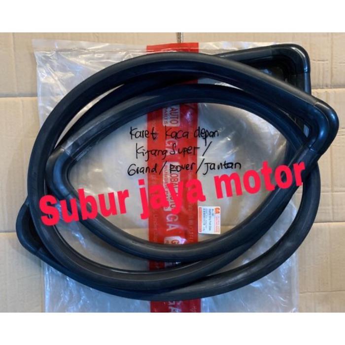 Karet Kaca Depan Mobil - Kijang Super / Grand / Rover / Jantan