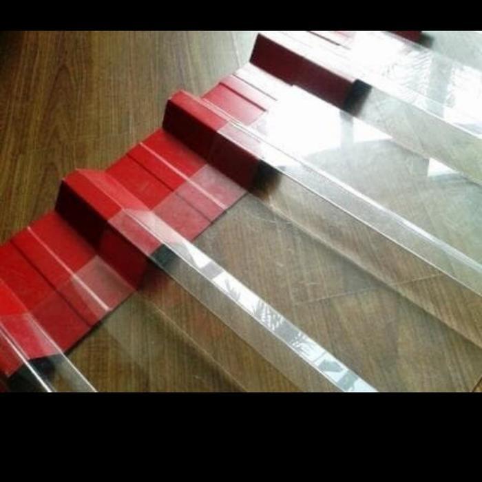 [] spandek transparan atap upvc