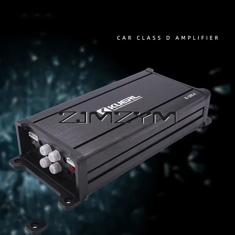 Car Audio Amplifier 4 Channel Car Audio Modification 12V 4 * 100W High-power Car Audio Amplifier