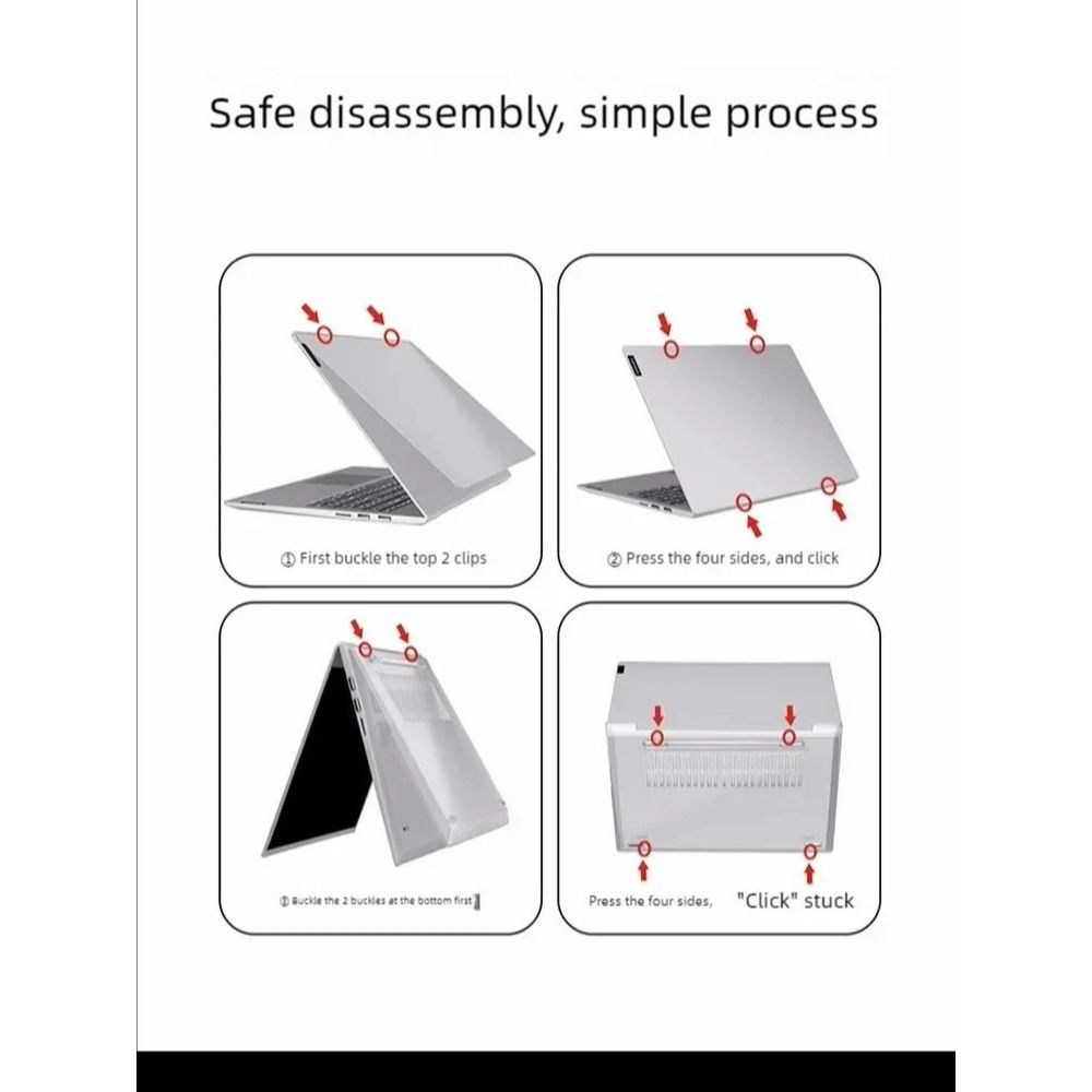 Frosted transparent Laptop case For 2024/2023 Lenovo IdeaPad Slim 5 14/16 inches Hard Matte Shell