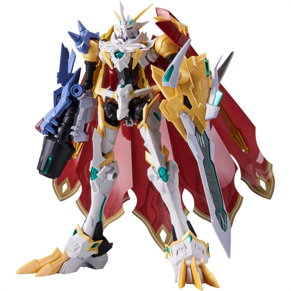[PO] Bandai Figure-rise Standard Amplified Omegamon Digimon Adventure (X-Antibody) 200mm Evolusi Dig