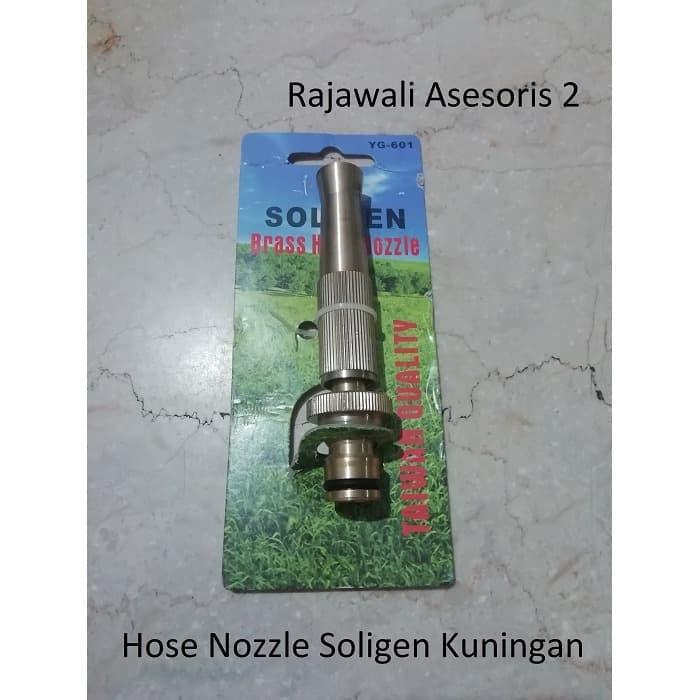 Hose Nozzle / Brass Hose Nozzle / Kepala Semprotan Putar Kuningan