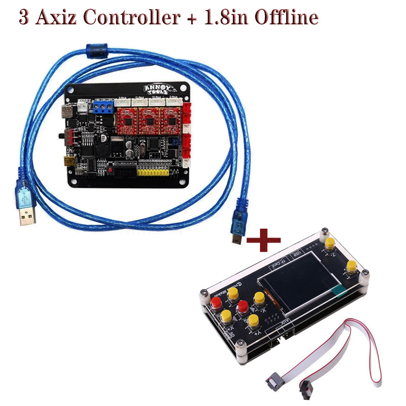 CNC 3018 GRBL 1.1 3 Axis Stepper Motor Double Y Axis USB Driver Board Controller Laser Board for GRB