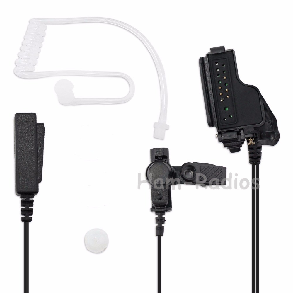 walkie talkie Headset Acoustic Tube Earpiece PTT For Motorola Portable Radio XTS2500 XTS2250 MTS2000