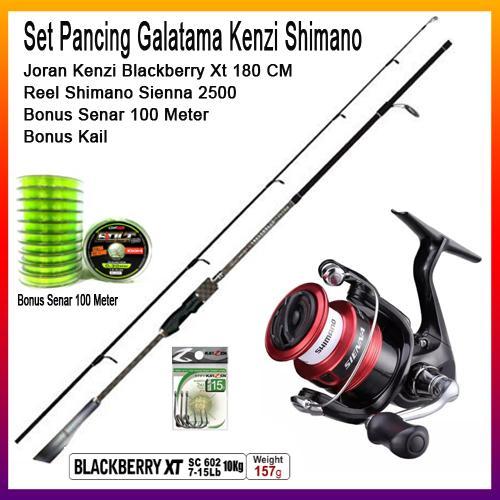 Shiimano - Set Pancing Galatama Joran Kenzi 180Cm Original