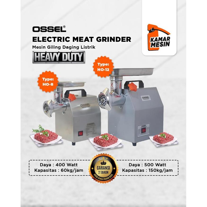 GILING DAGING LISTRIK HO8 Ossel Gilingan Meat - HO8