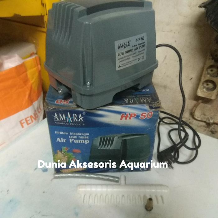 PUMP AERATOR AMARA HP50 HP-50 HI-BLOW SEPERTI AERATOR LP 40