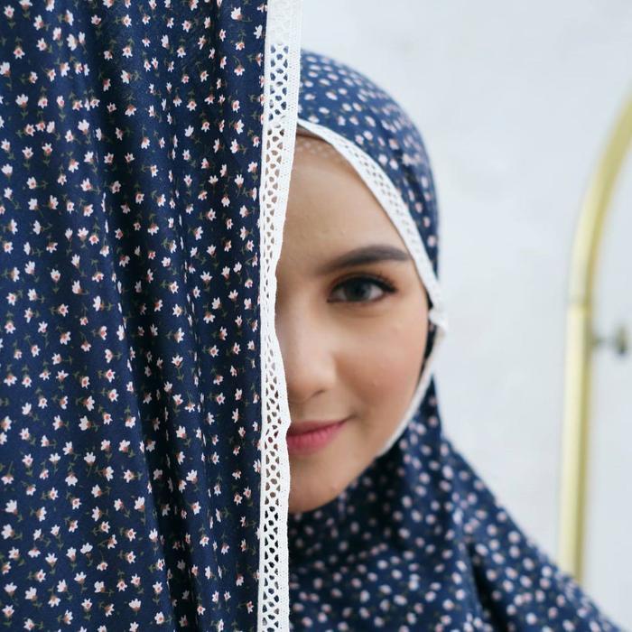 Mukena Katun Jepang Zlassica Ditsy Flower