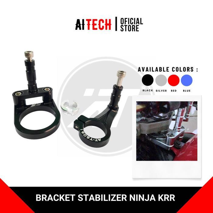 Breket Stabilizer Dudukan Steering Damper Ninja RR Aitech