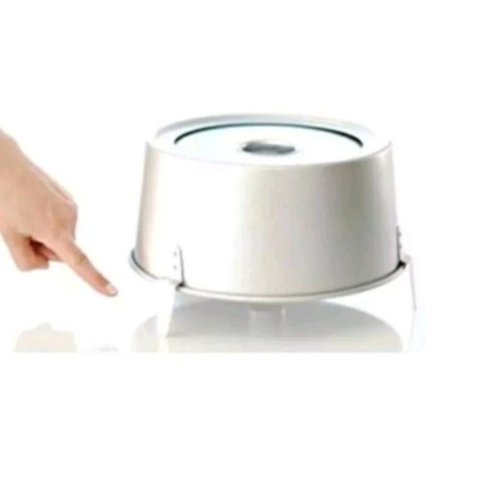 TERLARIS Wilton Aluminum Anggel Food Pan / Loyang Chiffon Cake 7 Inch H 4.5 Inch , 17.7 Cm H 11.4 Cm