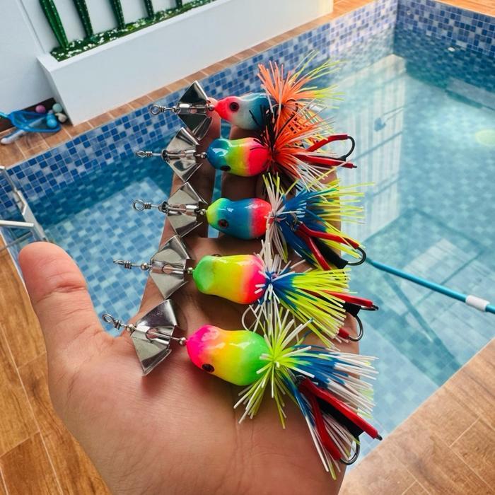 Mini Slater Bk Lure umpan pancing Toman, gabus dan snakehead